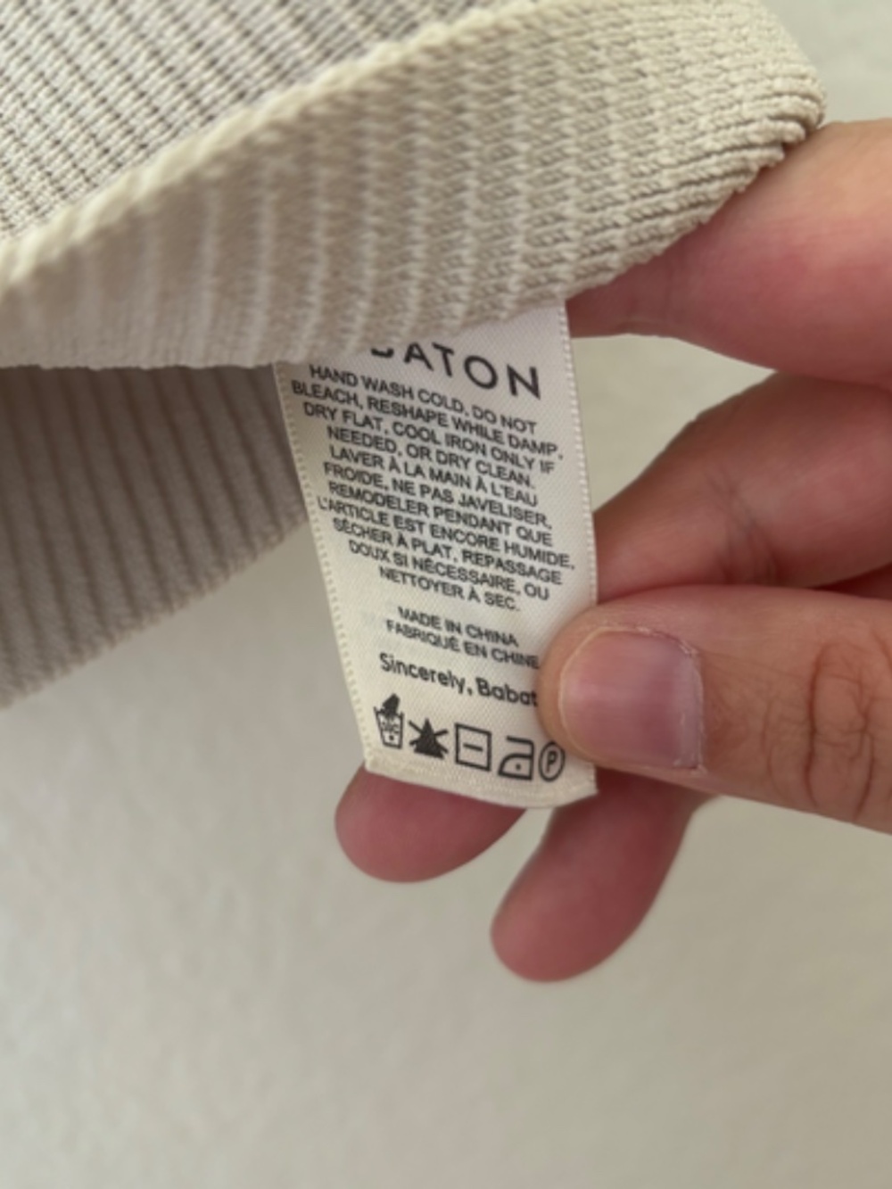 Aritzia Babatón Sculpt Knit Racer cropped tank size Medium - Picture 4 of 7